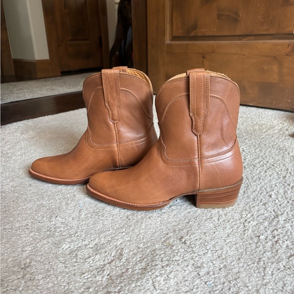 Tecovas The Penny Bootie NWT - Sz 7.5 - Desert Tan Calf - Picture 13 of 16